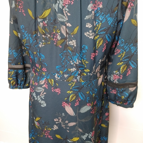 Banana Republic floral maxi dress size 14 - Picture 8 of 13